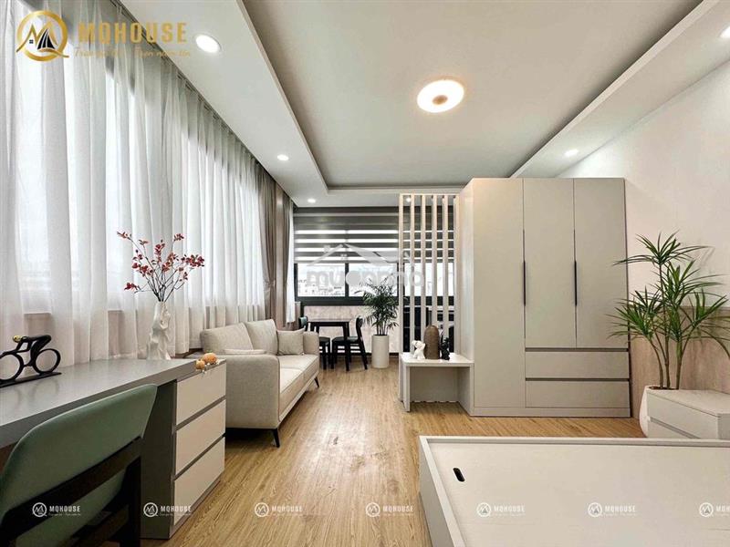 Studio full nội thất 2 mặt thoáng máy giặt riêng khu tân phú