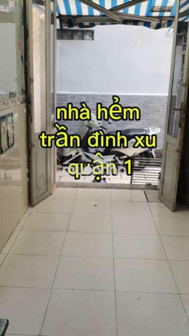 Nhà hẻm trần đình xu q1