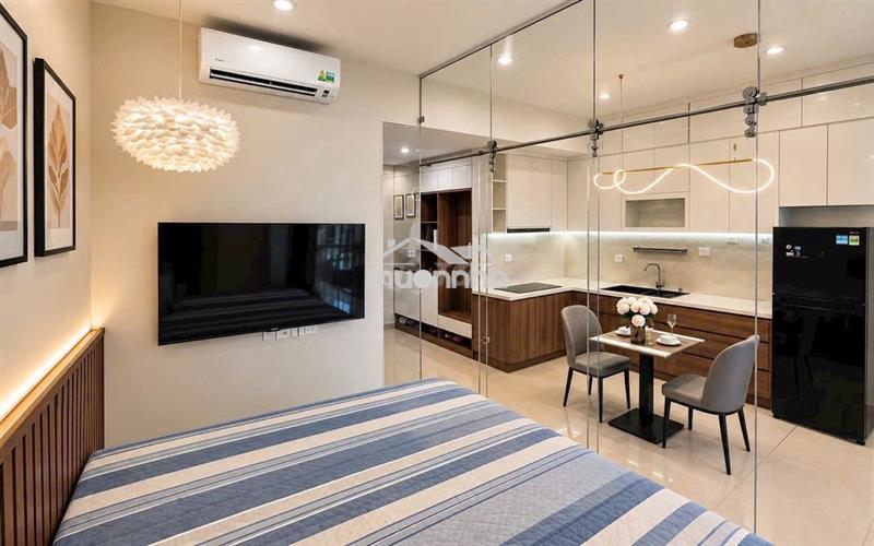 Sunrise cityview q7 44m, 1pn riêng biệt, trần cao 4.5m, có ngay hđt