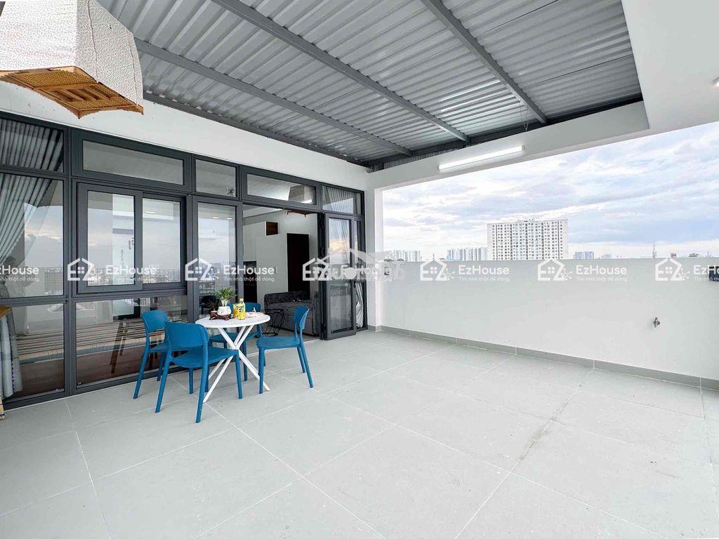 Penhouse bancol siêu rộng_40m2_full nội thất_có máy giặt - Ảnh 2