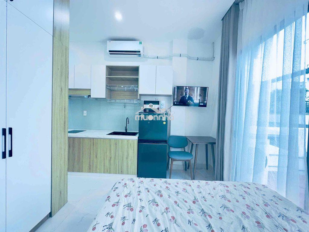 Studio sân thượng cực chill, có máy giặt riêng - lê văn sỹ q3 (6tr9) - Ảnh 2