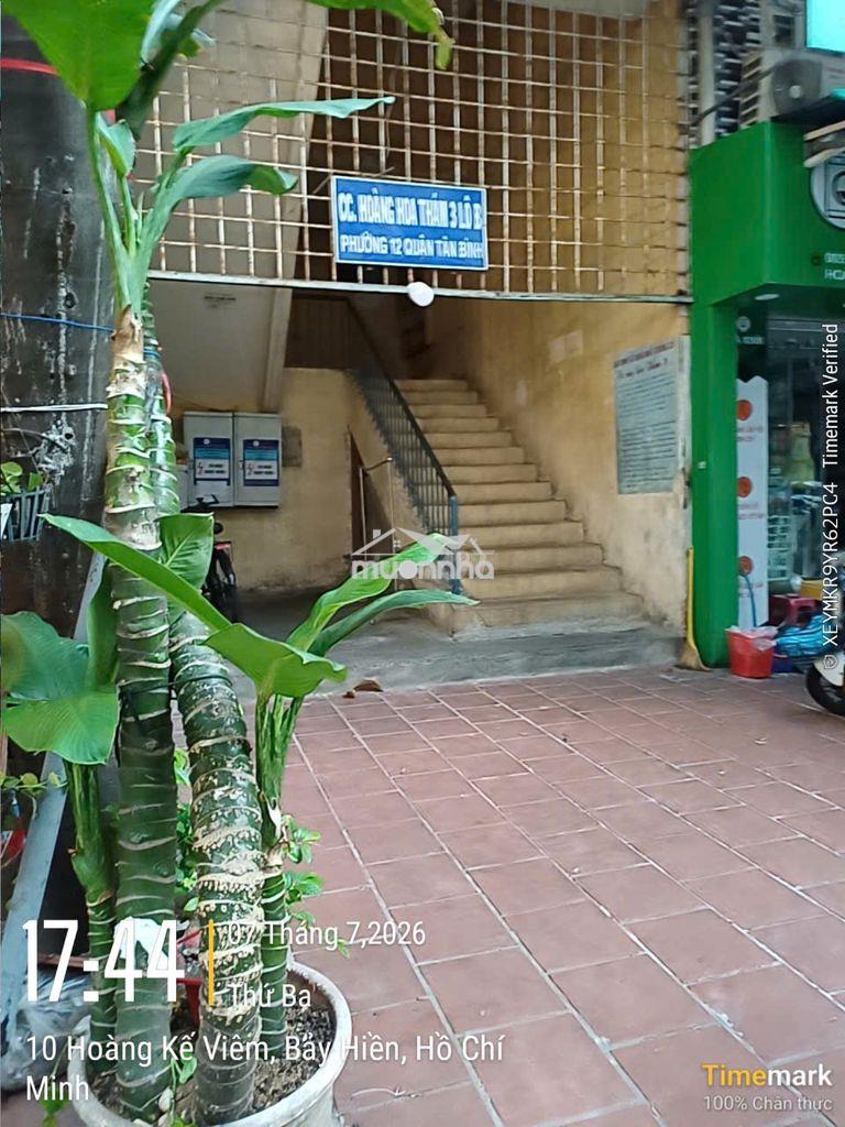 Bán chung cư hoàng hoa thám 50m2, 1 pn phường 12 tân bình
