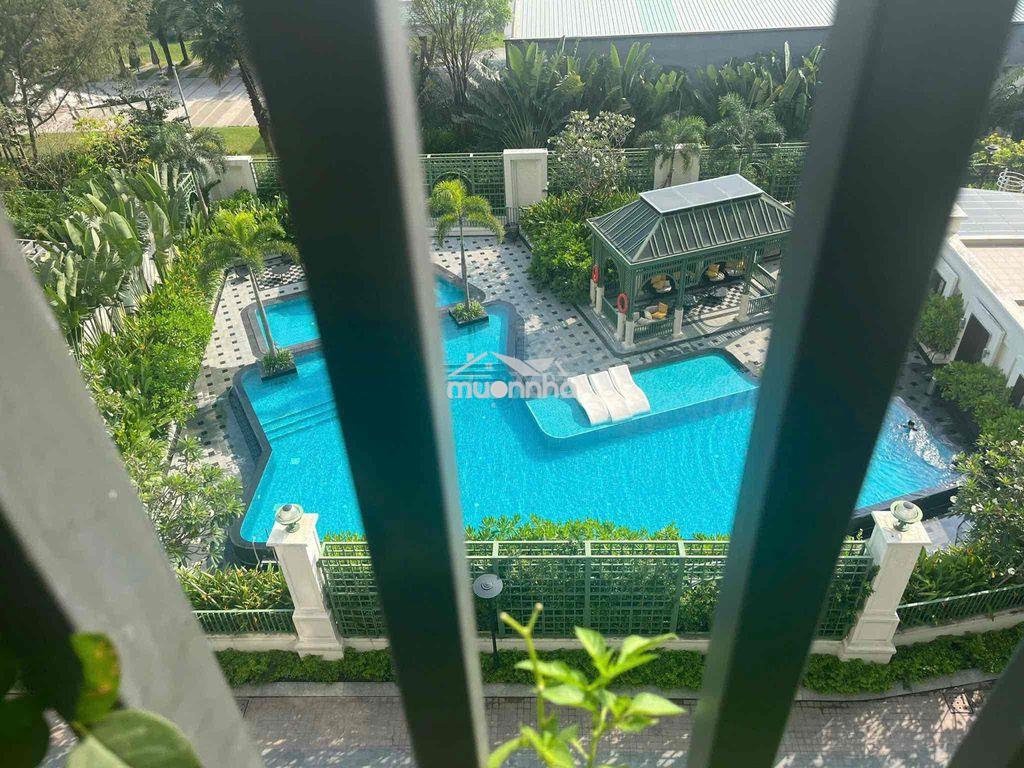 Cho thuê full nội thất 2pn-1wc 11tr view hồ bơi đẹp - Ảnh 3