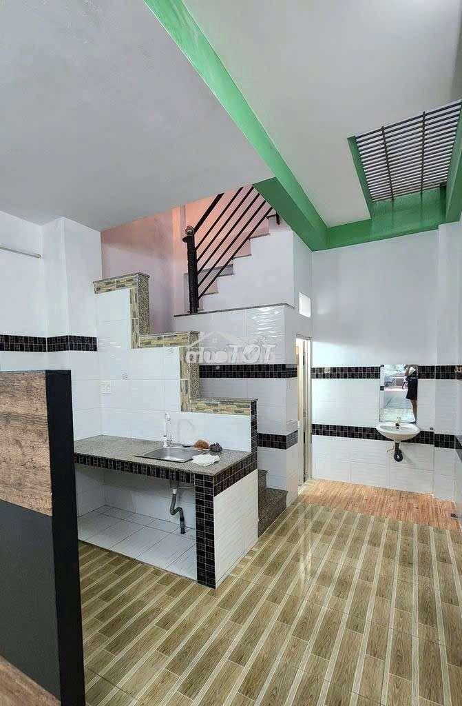 Nhà mới lê văn thọ dt 4x8m 2 lầu 2pn 3wc
