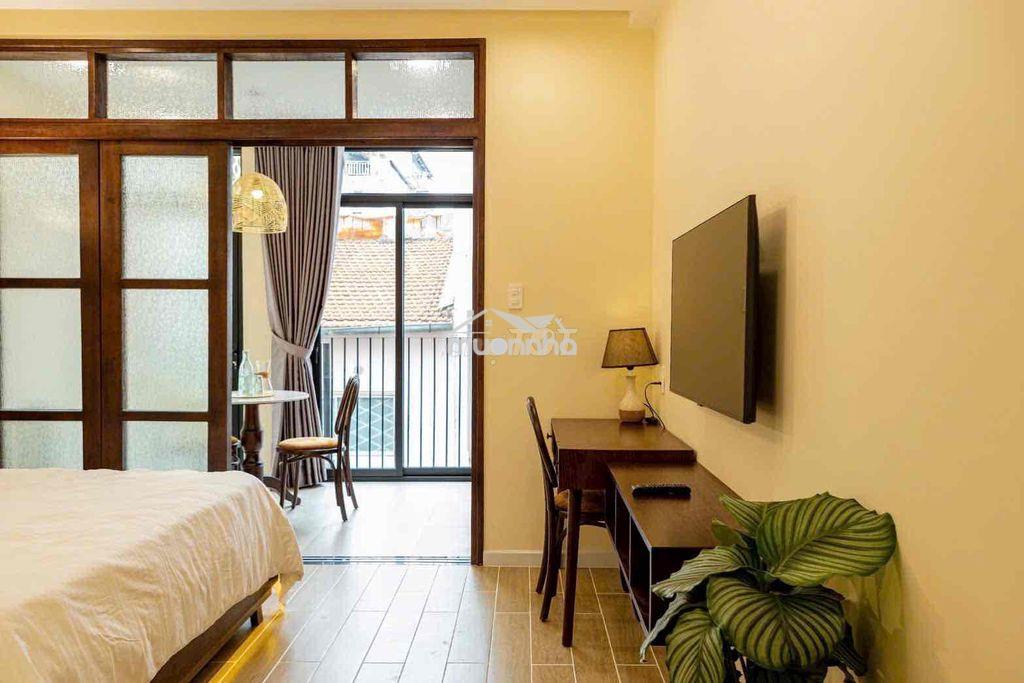 1 phòng ngủ , ban công cực to , cực chill , full nội thất , thang máy - Ảnh 2
