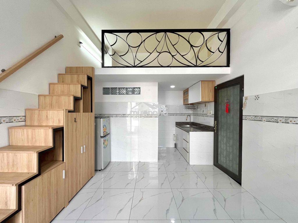 Căn hộ duplex ban công full nội thất mới tinh đối diện etown cộng hoà - Ảnh 3