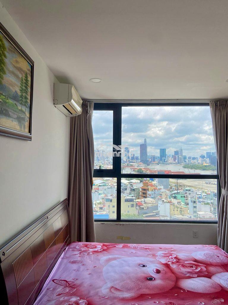 Cho thuê căn hộ riva park 81 m², 2 phòng ngủ, đầy đủ nội thất