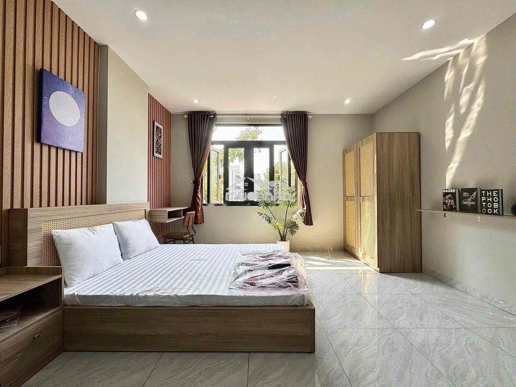 Căn hộ studio cửa sổ siêu thoáng full nt ngay cộng hoà hoàng hoa thám - Ảnh 2