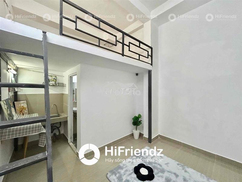 Phòng có gác full nội thất giá rẻ q5 gần đại học mở, y dược, kinh tế