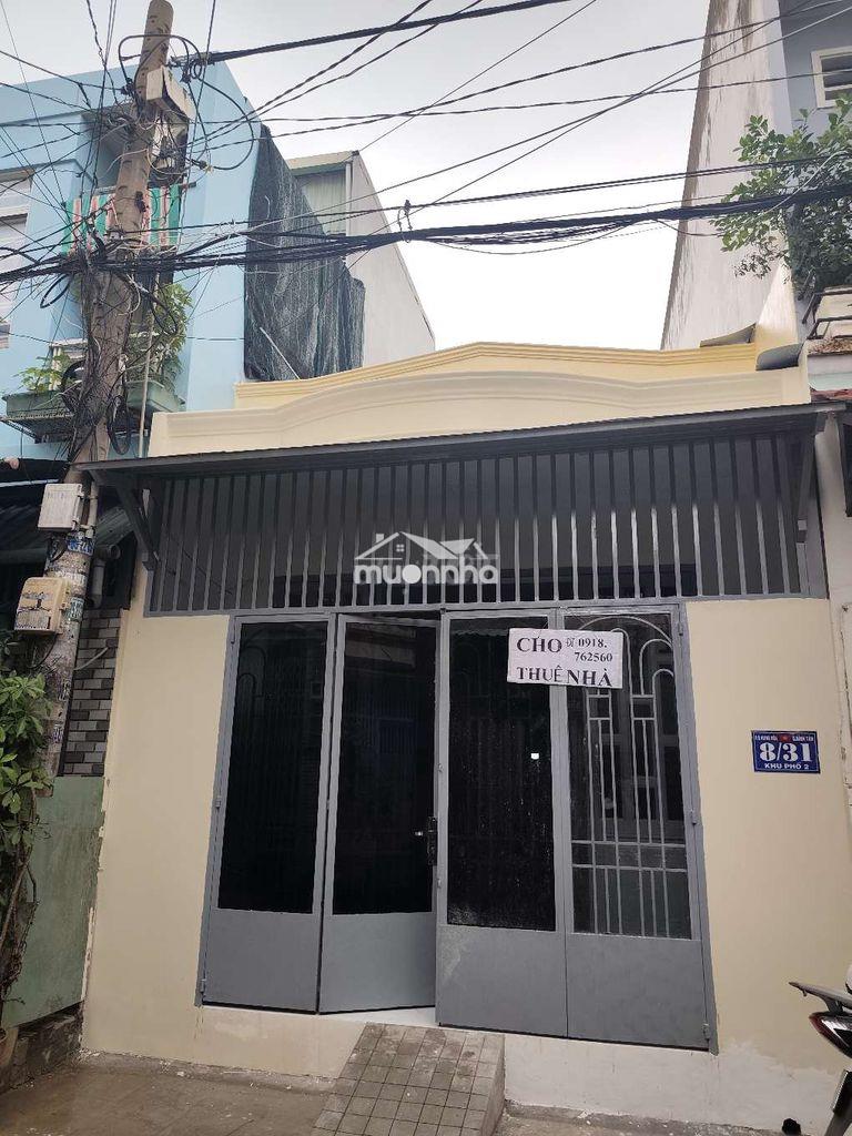 Cho thuê lâu dài nhà 8/31 đường số 16, chân cầu bưng. nhà mới sửa .