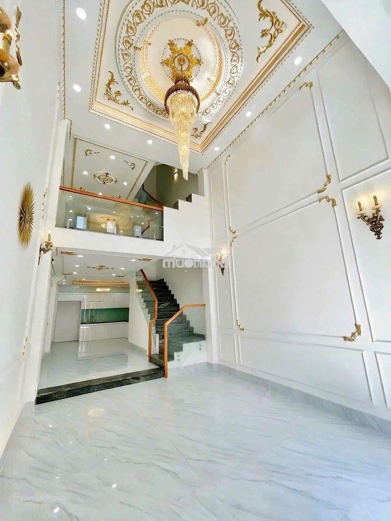 Nhà 1trệt 1lửng 2lầu 4pn 5wc hẻm oto đường số 2 gần metro bình thái