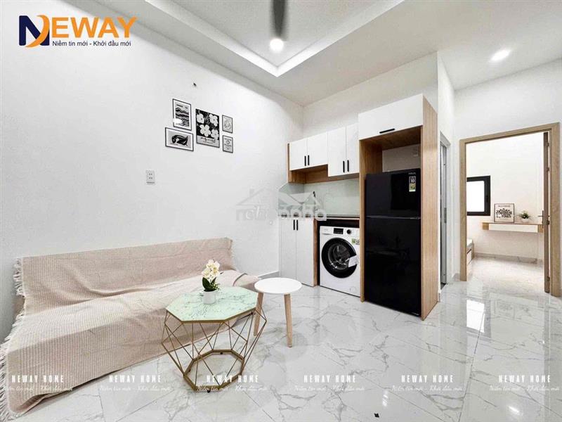 Chdv 1 phòng ngủ máy giặt riêng full nội thất giáp tỉnh lộ 10