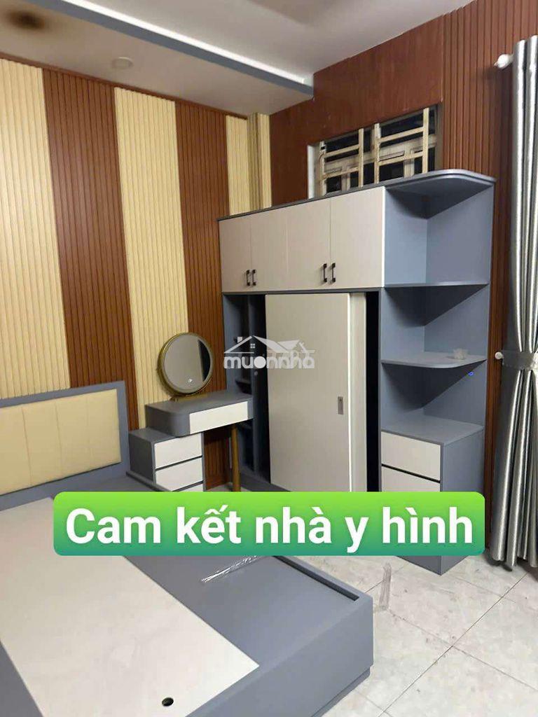 Nhà 4*12 , 2 lầu  nội thất đường bình thành bình hưng  hòa bình tân a - Ảnh 4