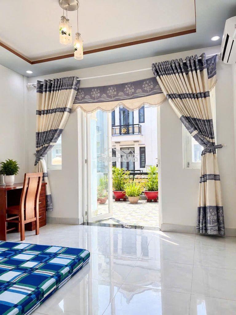 Cho thuê nhà 3 lầu mới đẹp full nội thất hẻm đường huỳnh thị hai q12 - Ảnh 3
