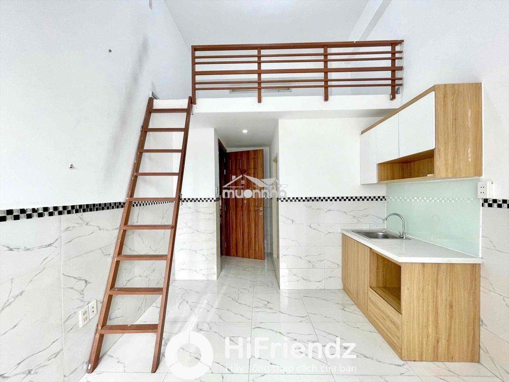 Cho thuê phòng gác ban công - thang máy/hầm xe âu dương lân - Ảnh 3