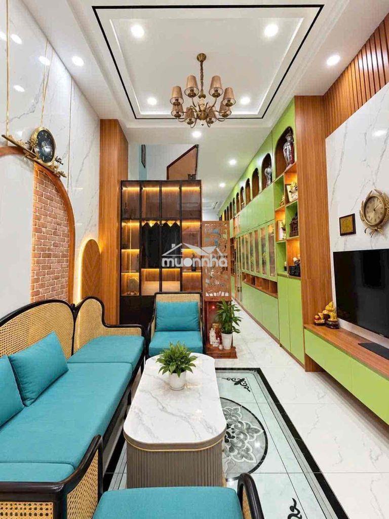 Ngộp bank 5 tỷ - nhà 3 tầng 2 mặt hẻm nhựa xe hơi ngay hl2 giáp tên lu - Ảnh 2